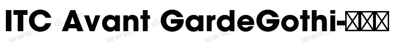 ITC Avant GardeGothi字体转换